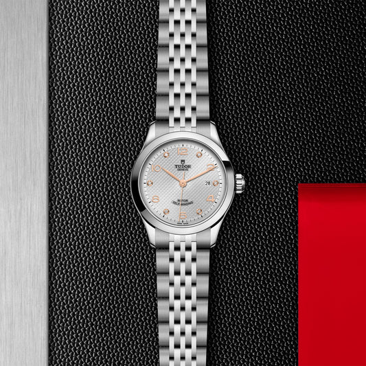 1926 28mm | Steel Case Silver Diamond Dot Dial