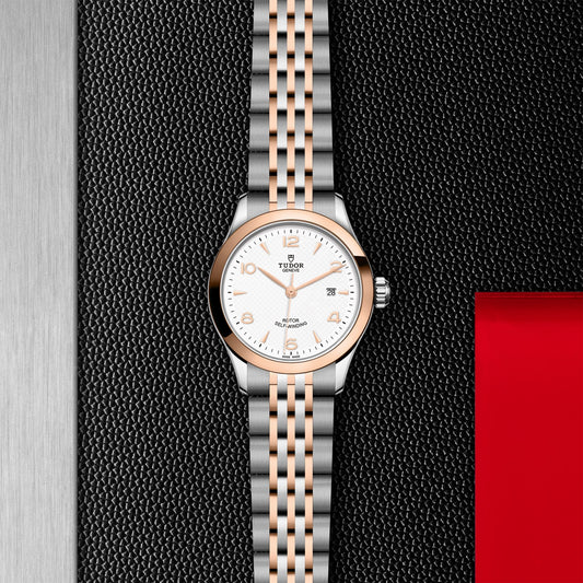 1926 28mm | Steel Case Rose Gold Bezel