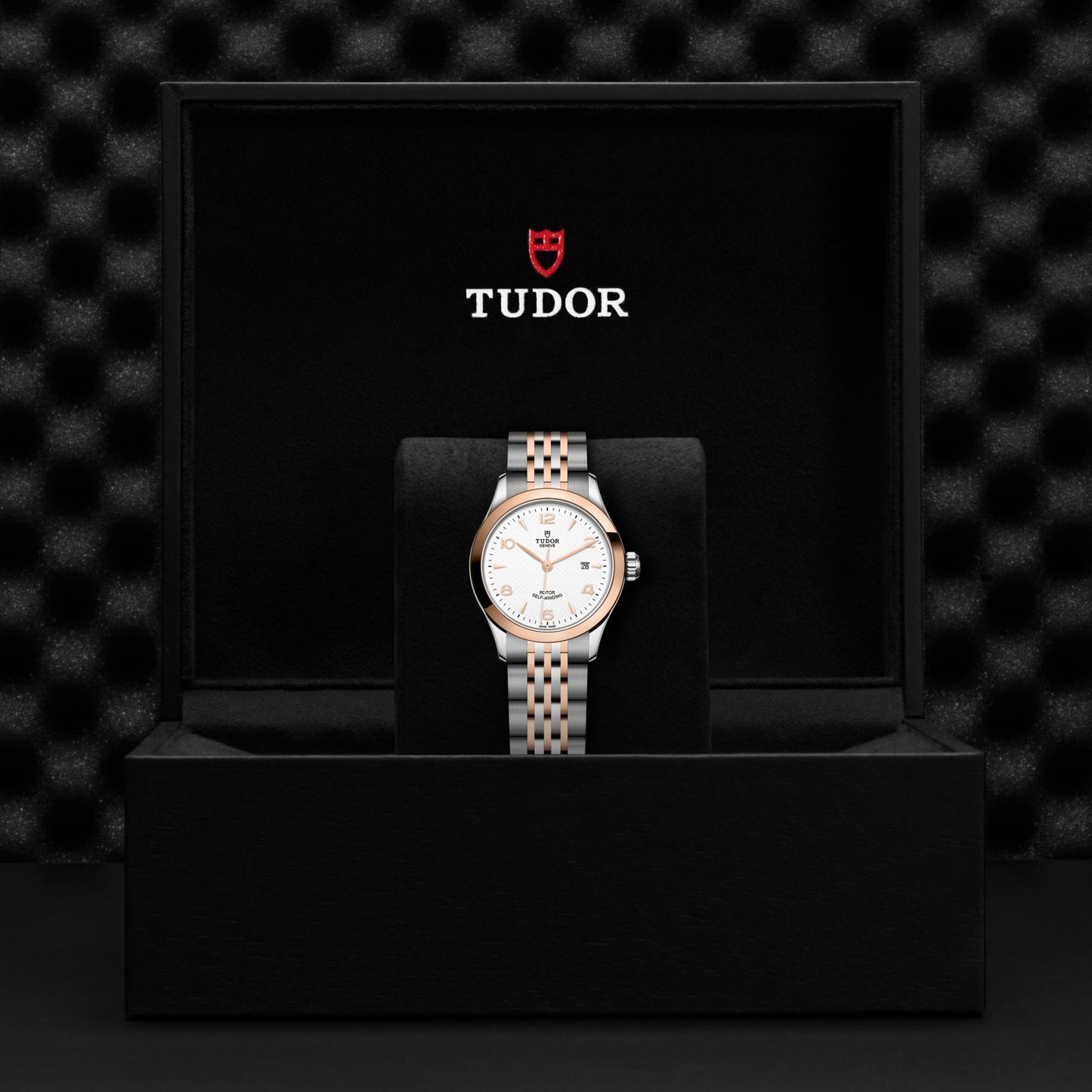 1926 28mm | Steel Case Rose Gold Bezel