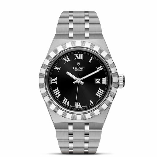 ROYAL 28mm | Steel Case Black Dial