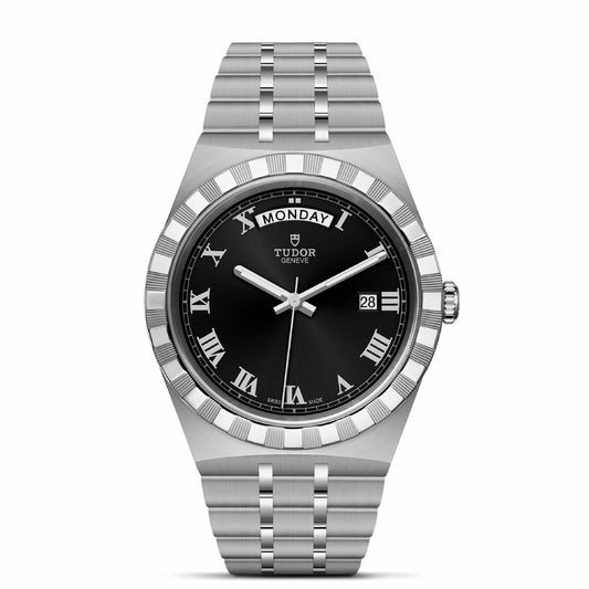 ROYAL 41mm | Steel Case Black Dial