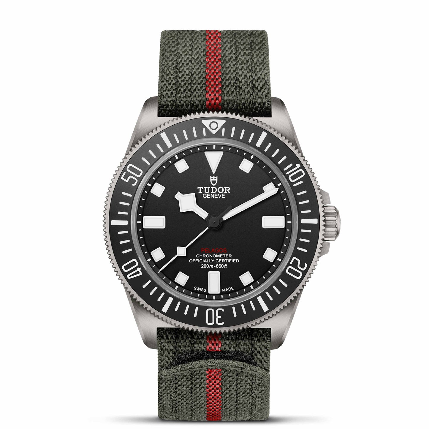 PELAGOS FXD 42mm | Titanium Case Black Dial