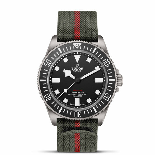 PELAGOS FXD 42mm | Titanium Case Black Dial