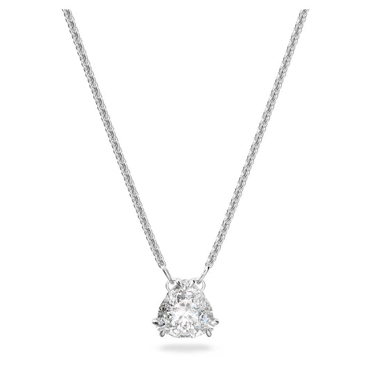 Millenia pendant Trilliant cut crystal, White