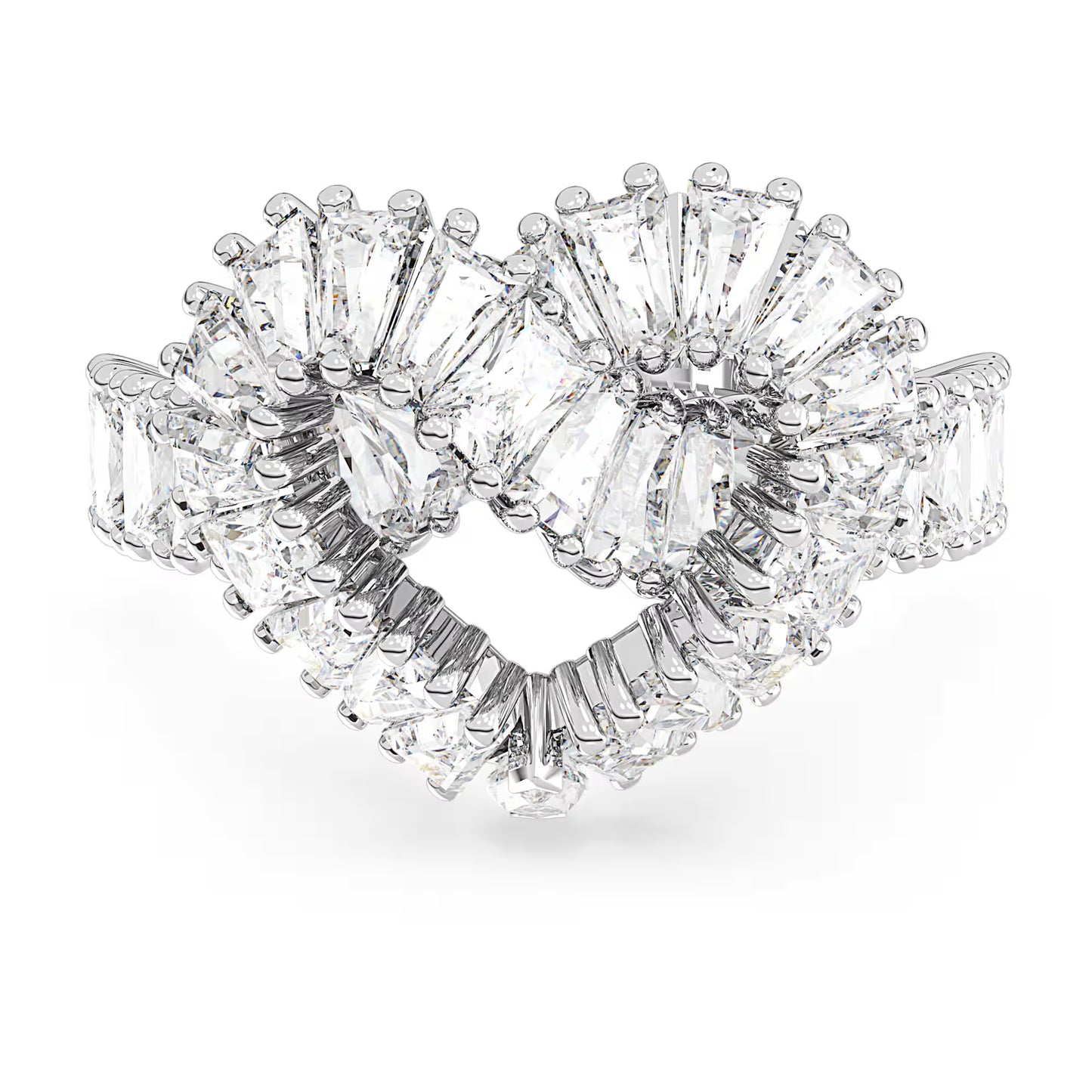 Matrix cocktail ring