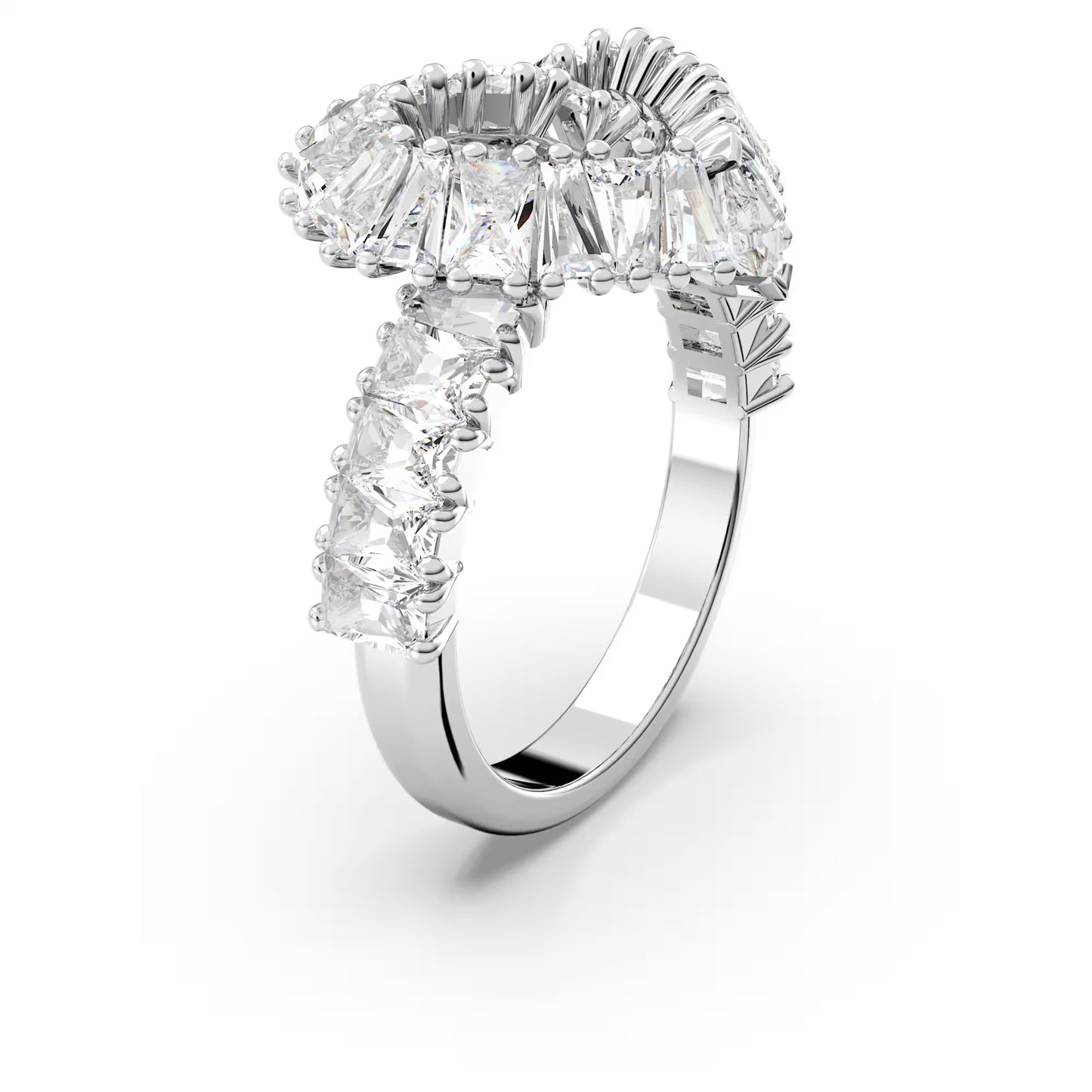 Matrix cocktail ring