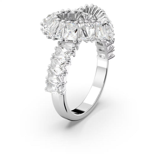 Matrix cocktail ring