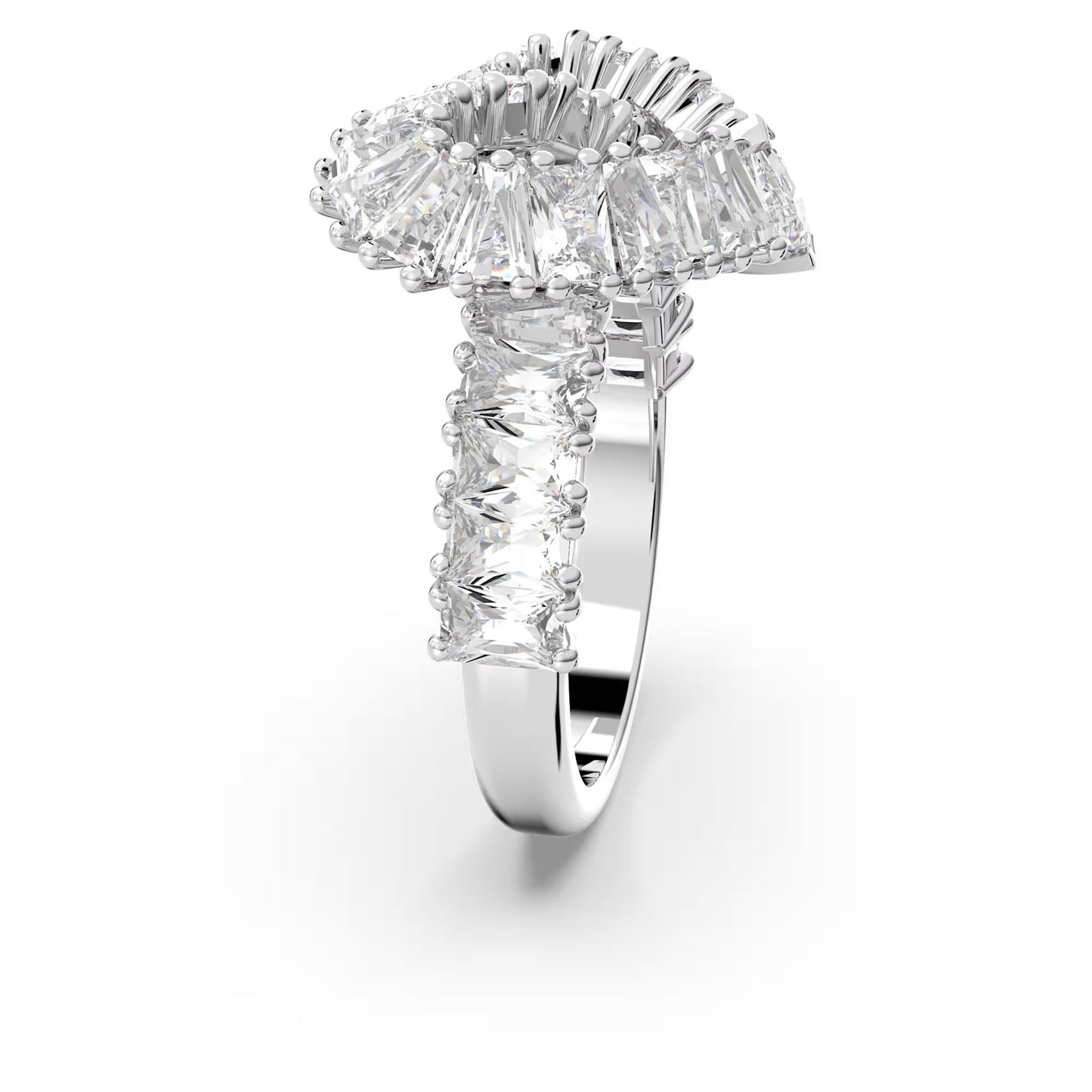 Matrix cocktail ring