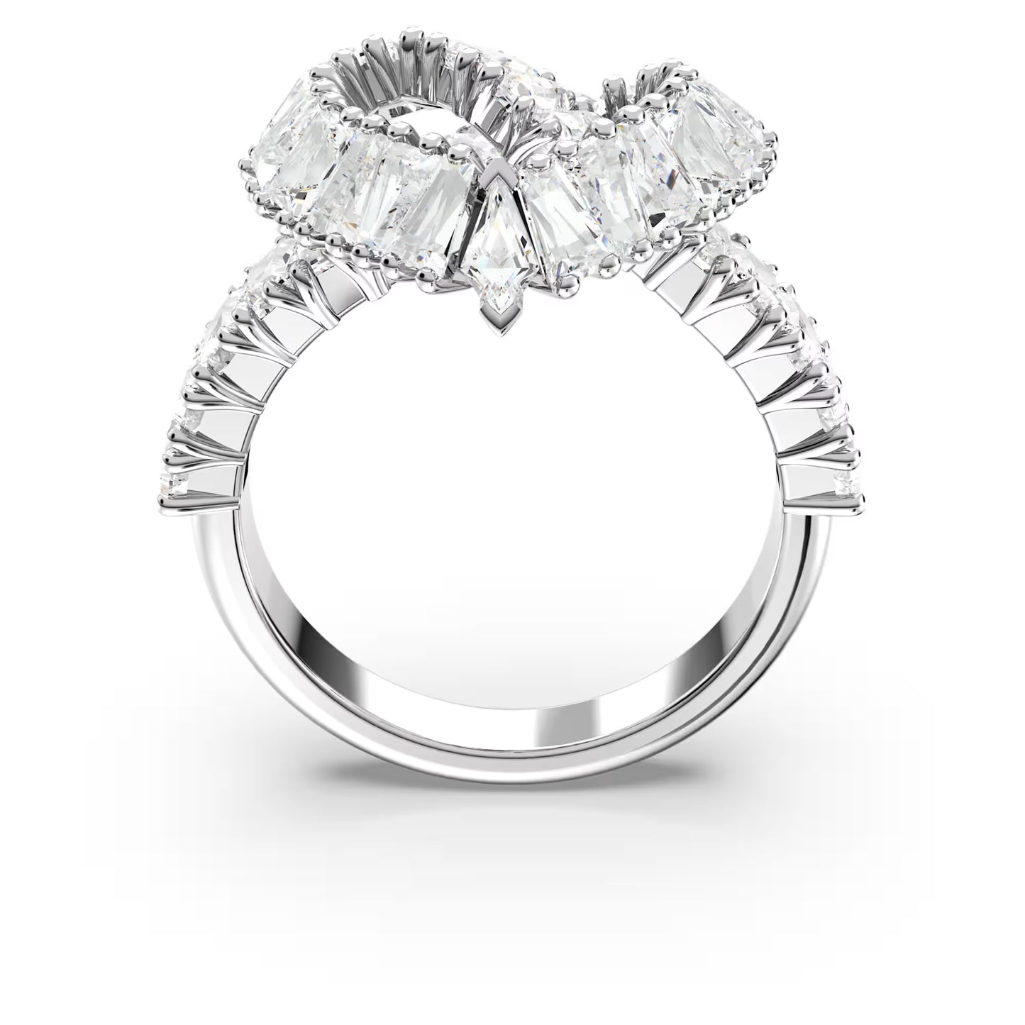 Matrix cocktail ring