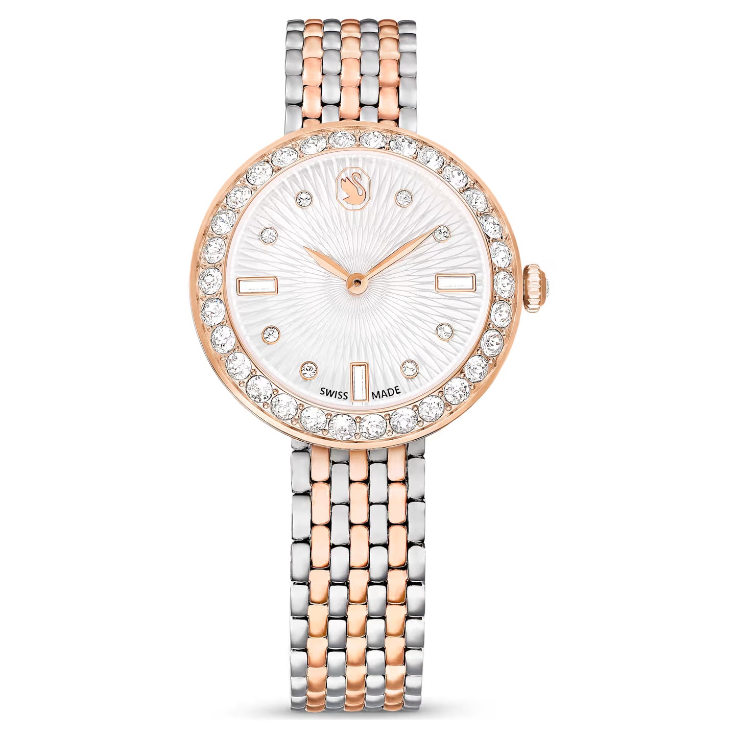 Certa watch, Swiss Made, Metal bracelet, Rose gold