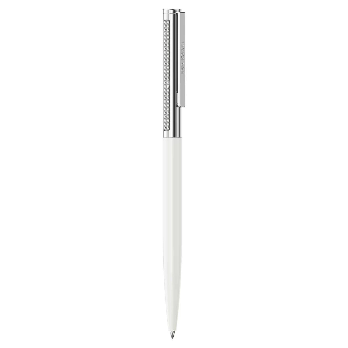 Matrix Tennis ballpoint pen, White, Chrome plated