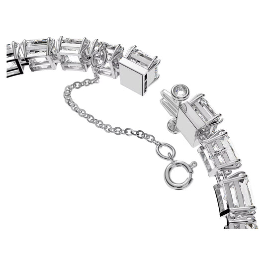 Millenia bracelet, Square cut, White