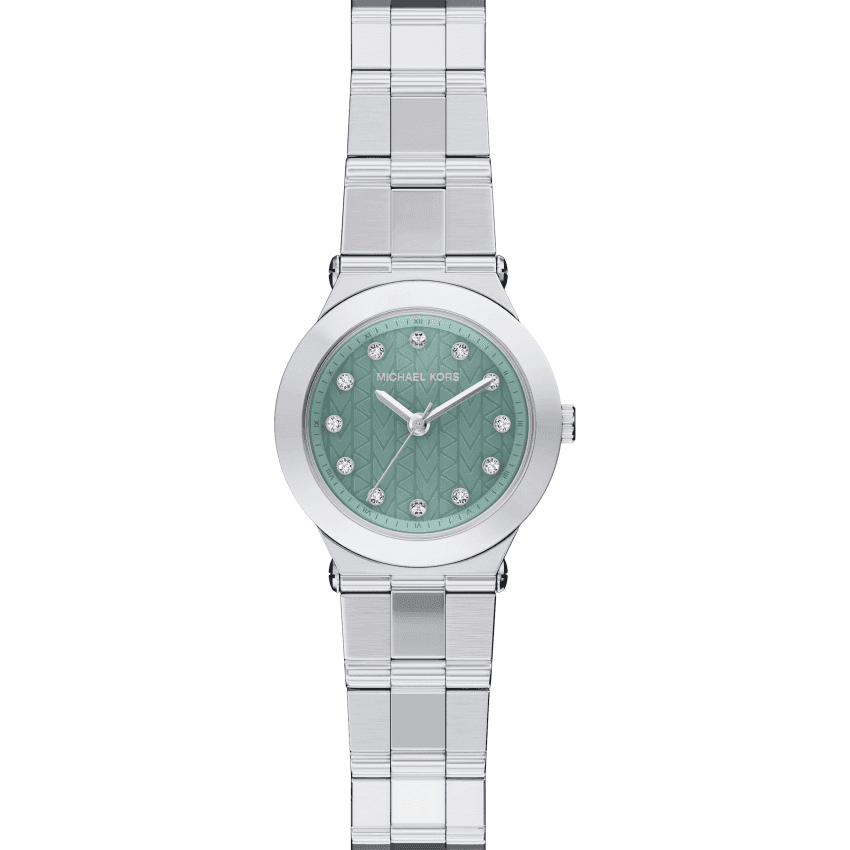 Billie Stone Set Blue Dial Bracelet Watch