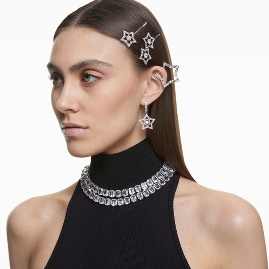 Millenia All Crystal Octagon Cut Necklace