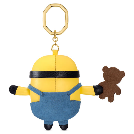 Minions bag charm, Multicoloured, Gold-tone plated