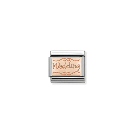 Wedding Plates Rose Gold Charm