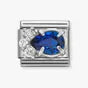 Silver blue drop