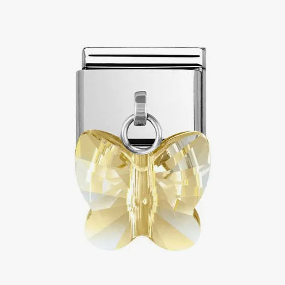 Classic Golden Butterfly Pendant Charm