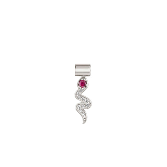 Nomination SeiMia Silver CZ Snake Pendant 147122/006