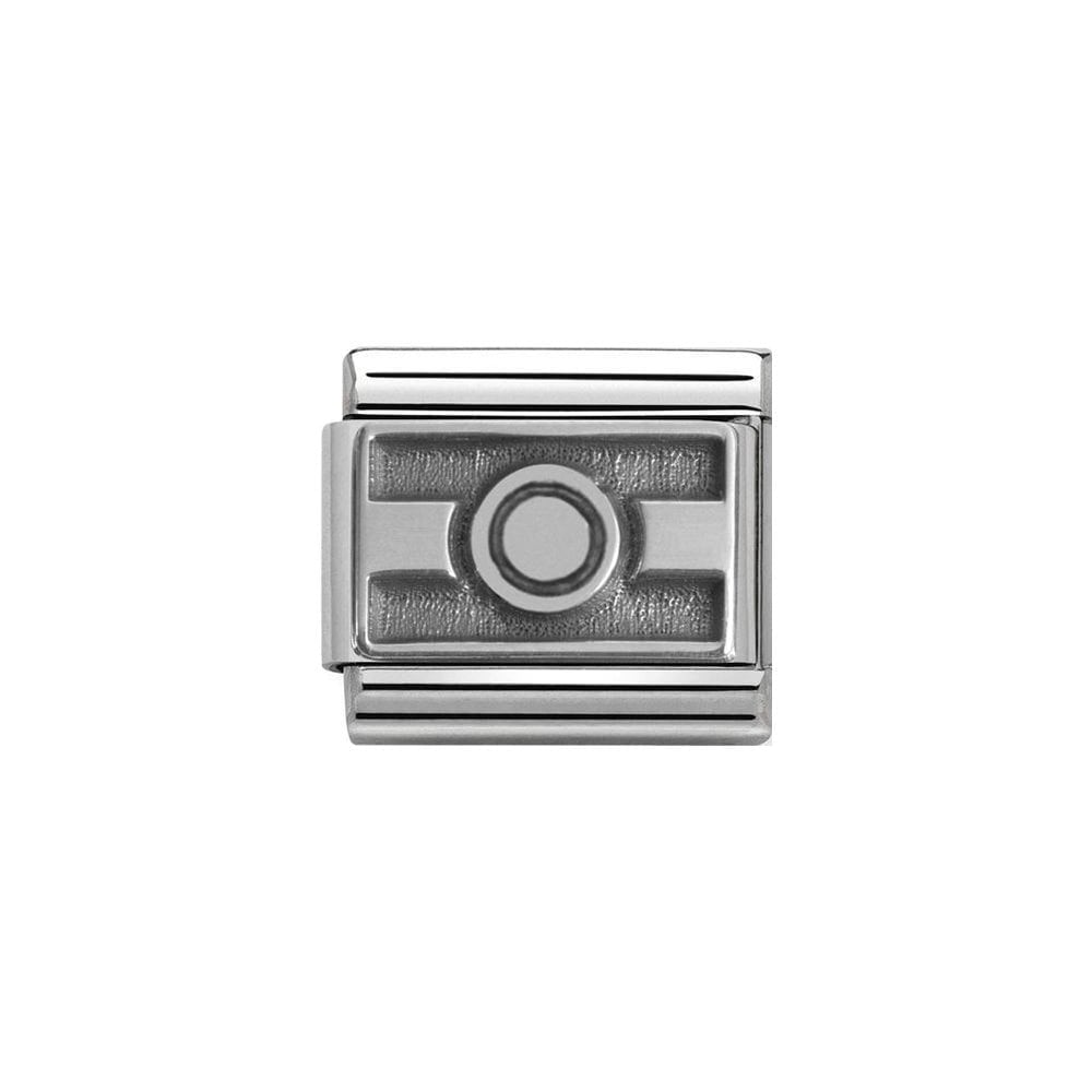 Classic Sterling Silver Round Link Charm