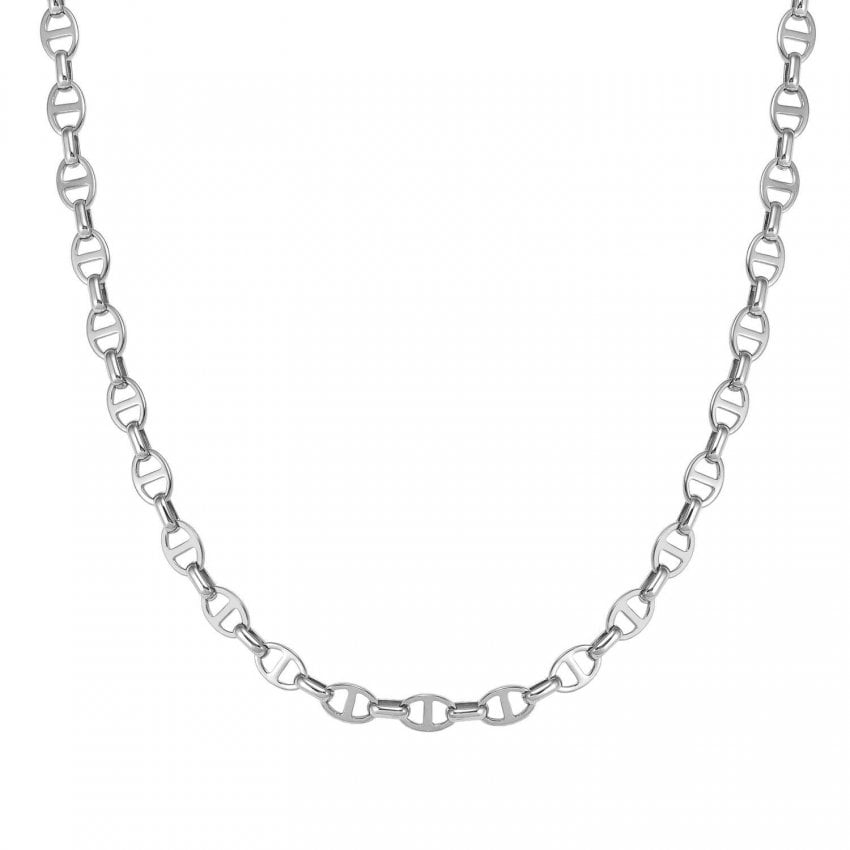 Ecclettica Navy Chain Steel Necklace