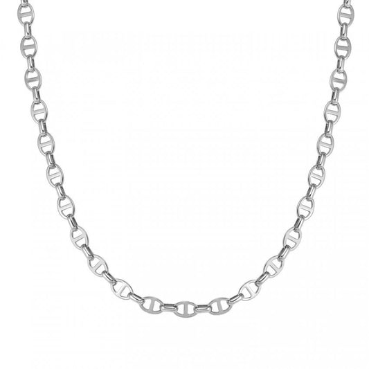 Ecclettica Navy Chain Steel Necklace