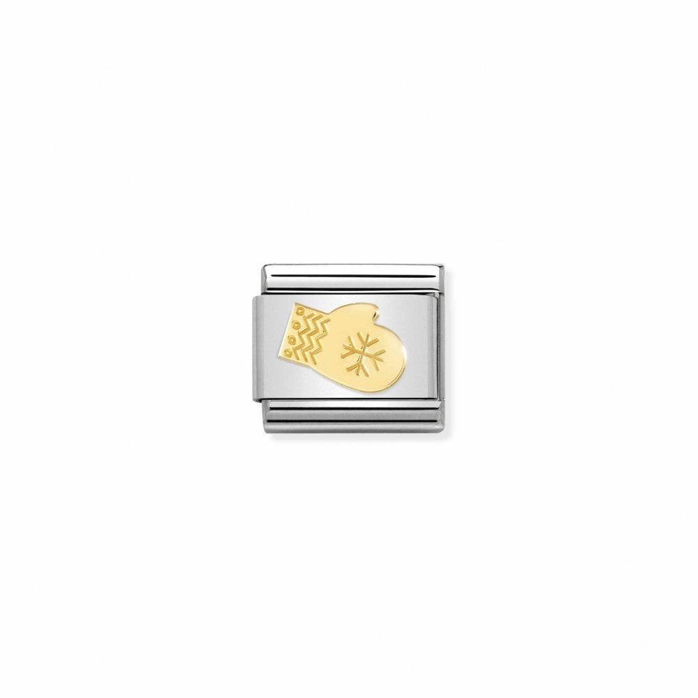 Yellow gold mitten