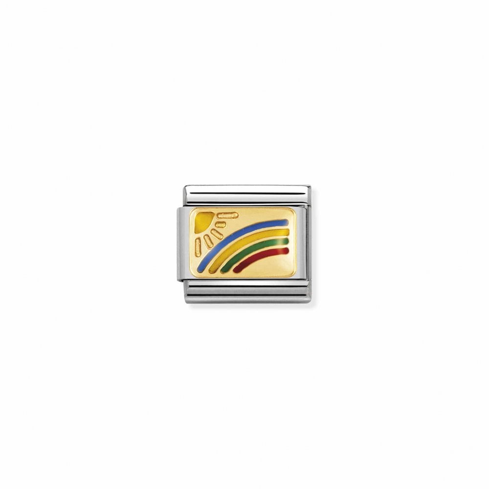 Gold Rainbow Charm