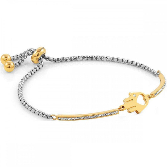 Milleluci Gold Plated Hand of Fatima Bracelet