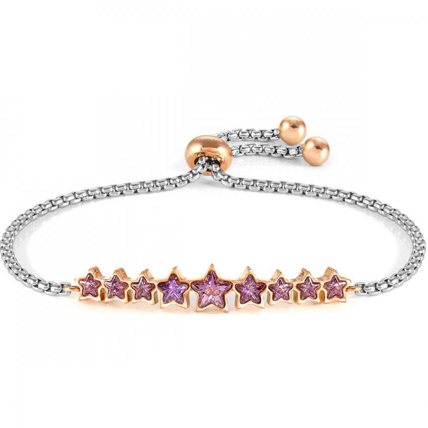 Milleluci Light Purple Star Bar Bracelet