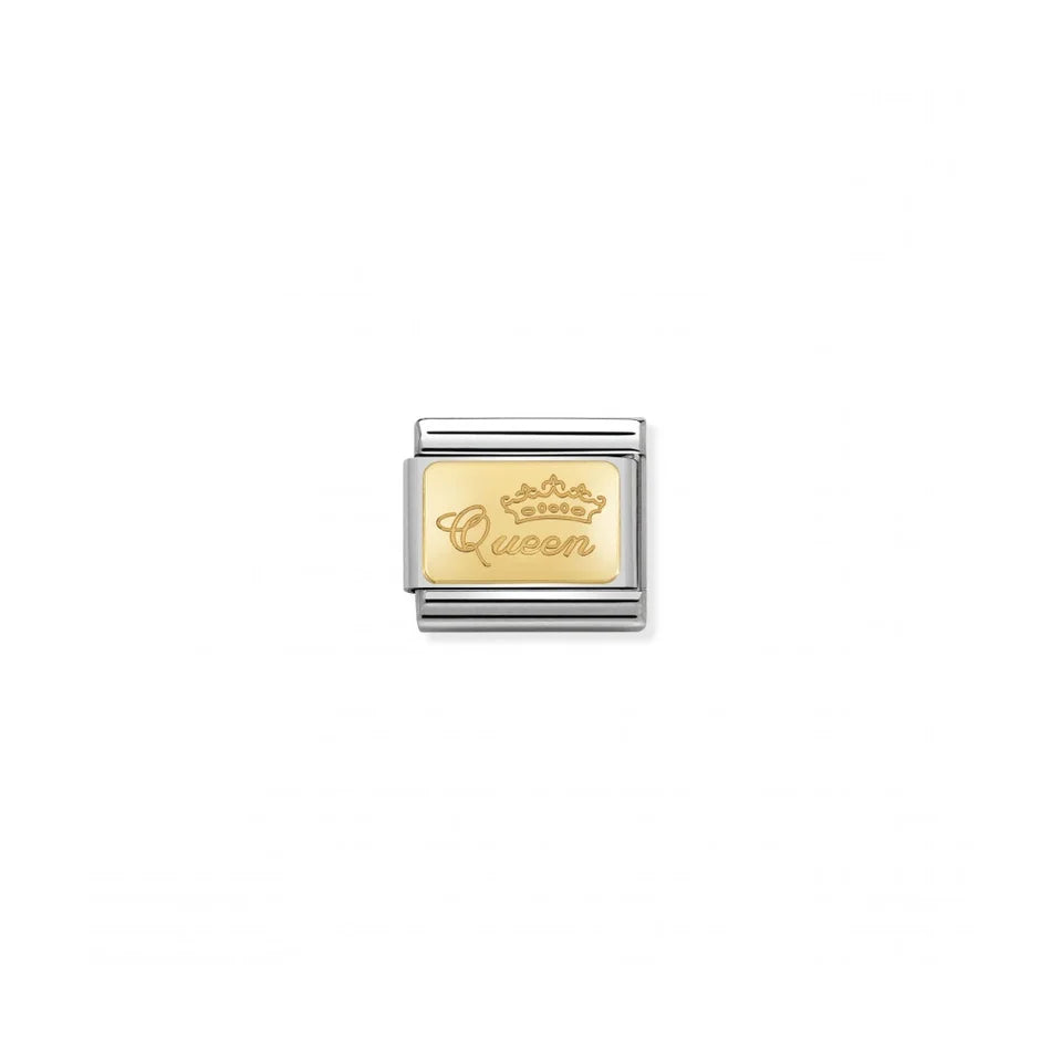 Gold Queen Charm