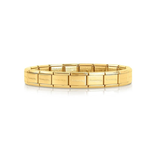Nomination Classic Gold Starter Bracelet * MUST BE PURCHASED WITH CHARM *