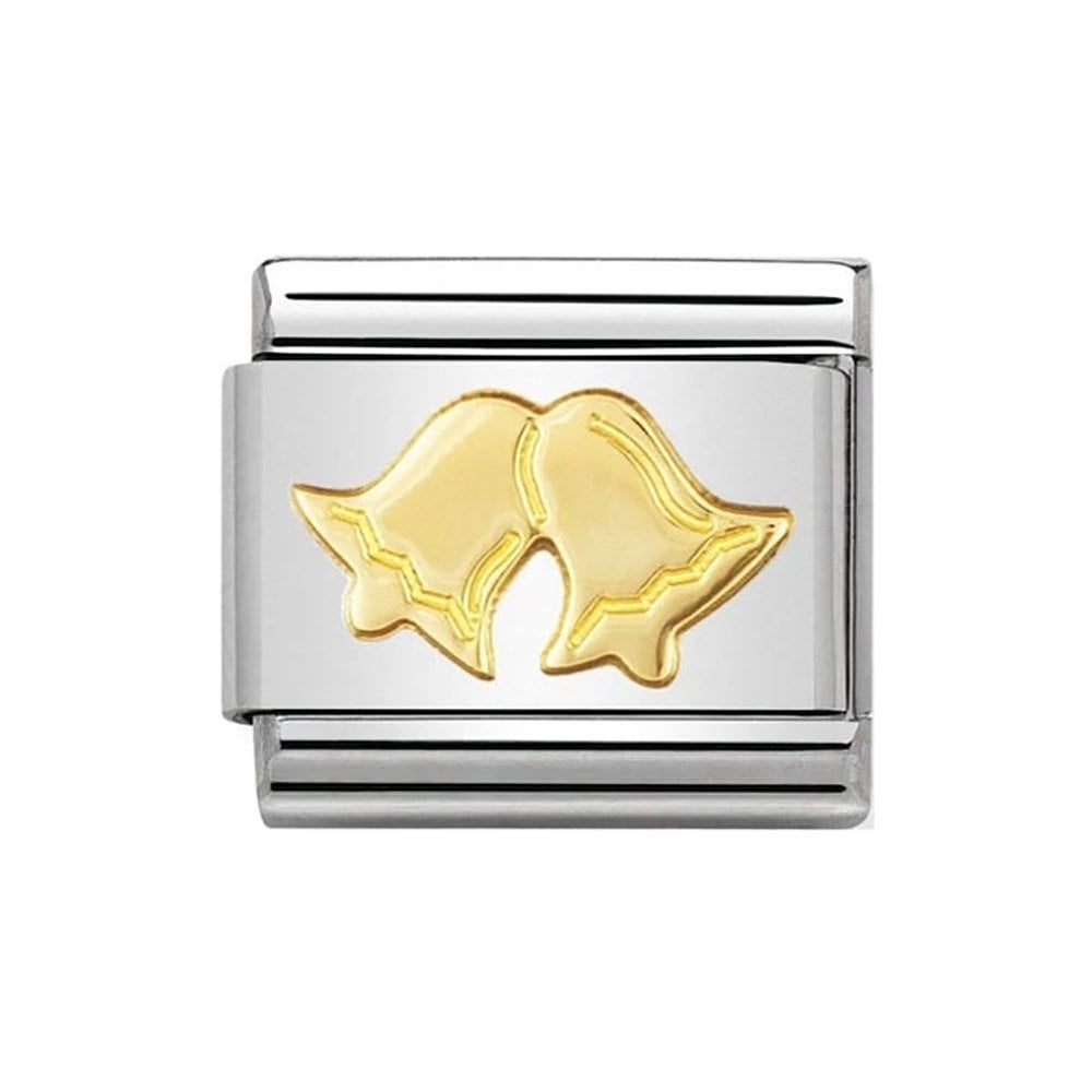 Yellow Gold Bells Charm