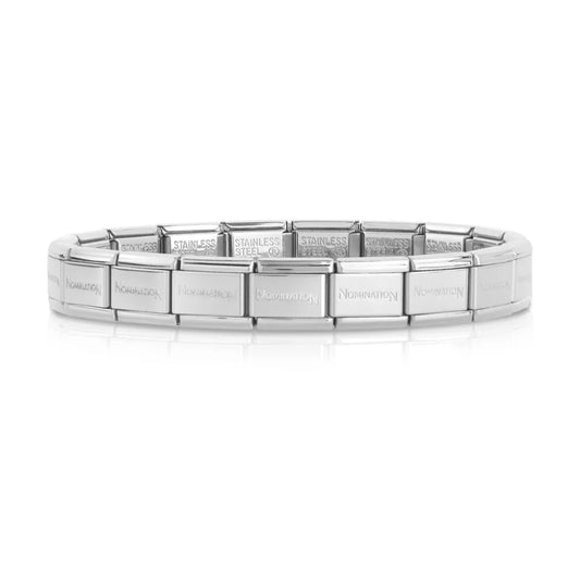 Nomination Classic Stainless Steel Starter Bracelet * MUST BE PURCHASED WITH CHARM *
