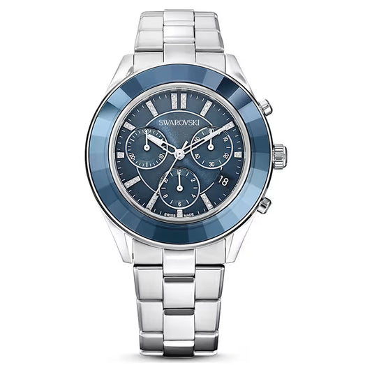 Octea Lux Sport watch, Swiss Made, Metal bracelet