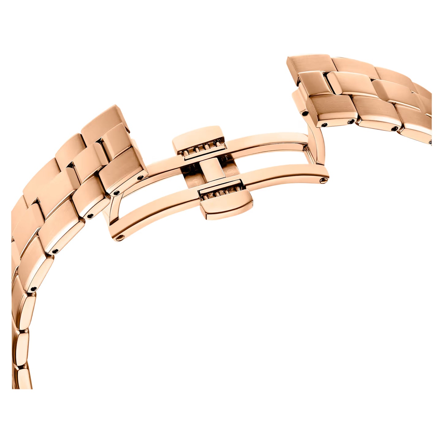 Octea lux sport watch, Swiss Made, Metal bracelet, Rose gold tone, Rose gold-tone finish