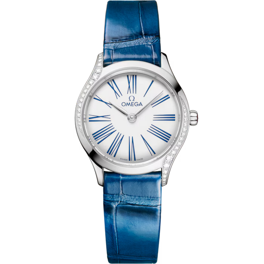 De Ville Mini Trésor 26mm Ladies Alligator Strap Quartz Watch