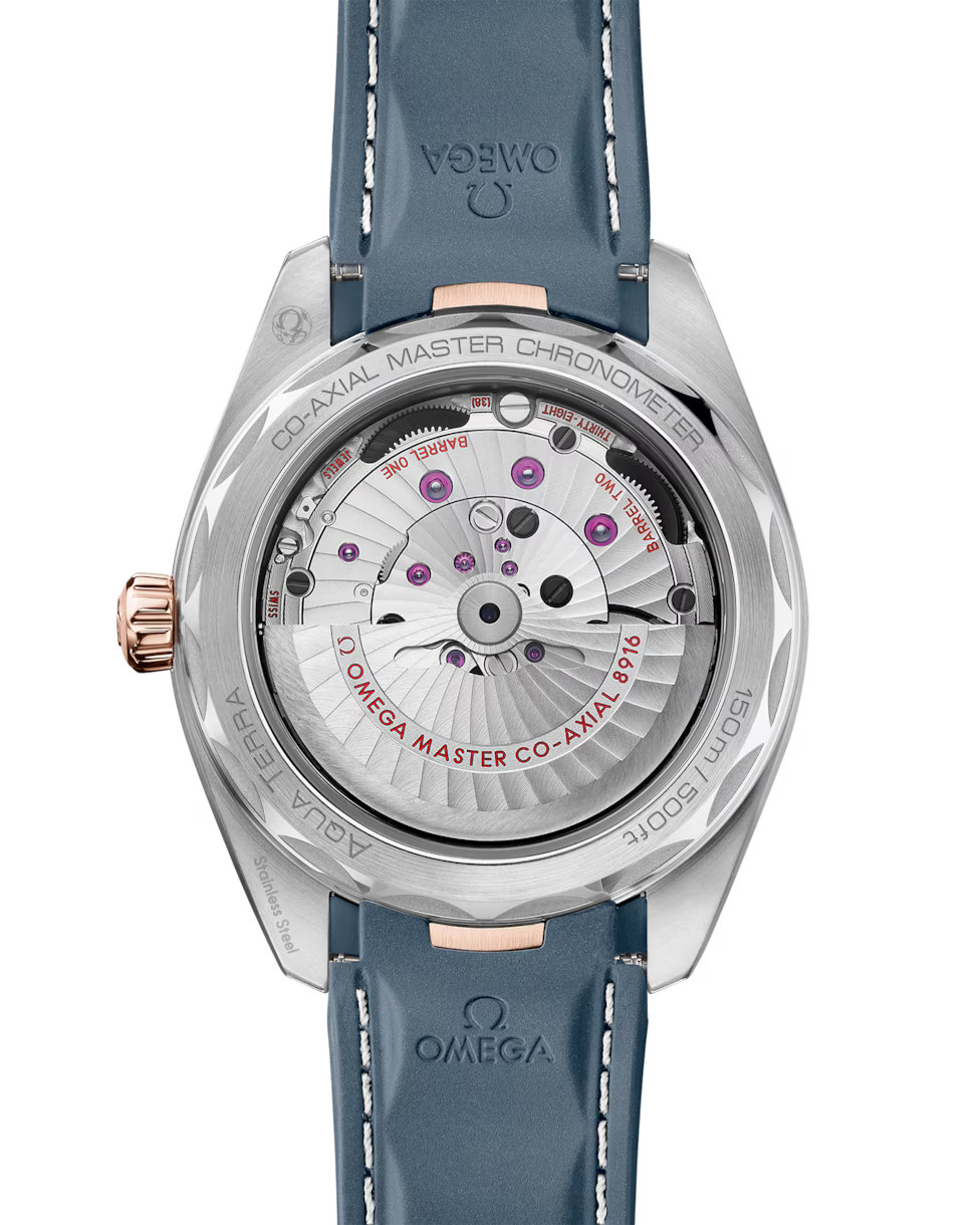 Seamaster Aqua Terra 18ct Sedna Gold Ladies Watch