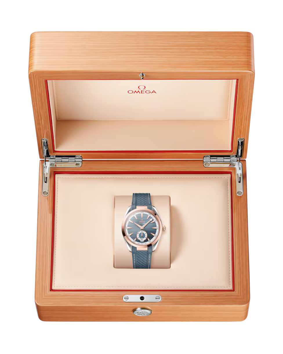 Seamaster Aqua Terra 18ct Sedna Gold Ladies Watch