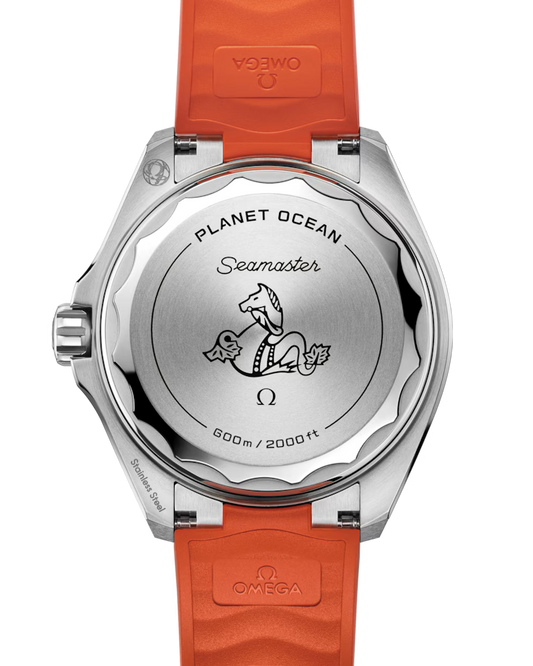 Seamaster Planet Ocean 600M 42mm Watch steel on rubber strap