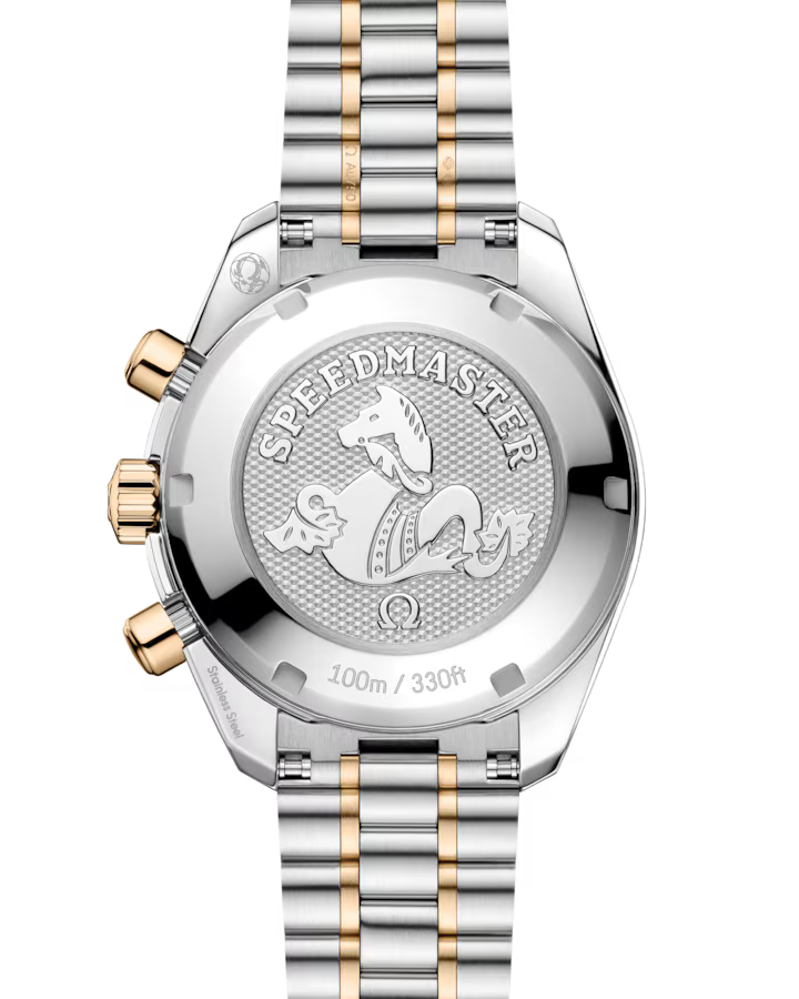 Speedmaster 38 38mm, Steel ‑ Moonshine™ Gold on Steel Watch