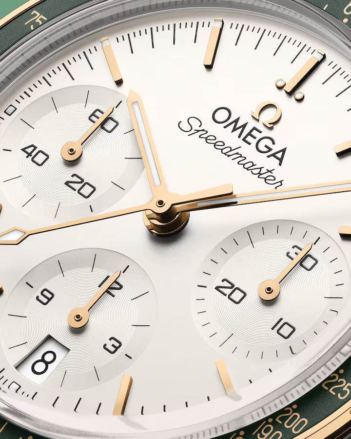 Speedmaster 38 38mm, Steel ‑ Moonshine™ Gold on Steel Watch