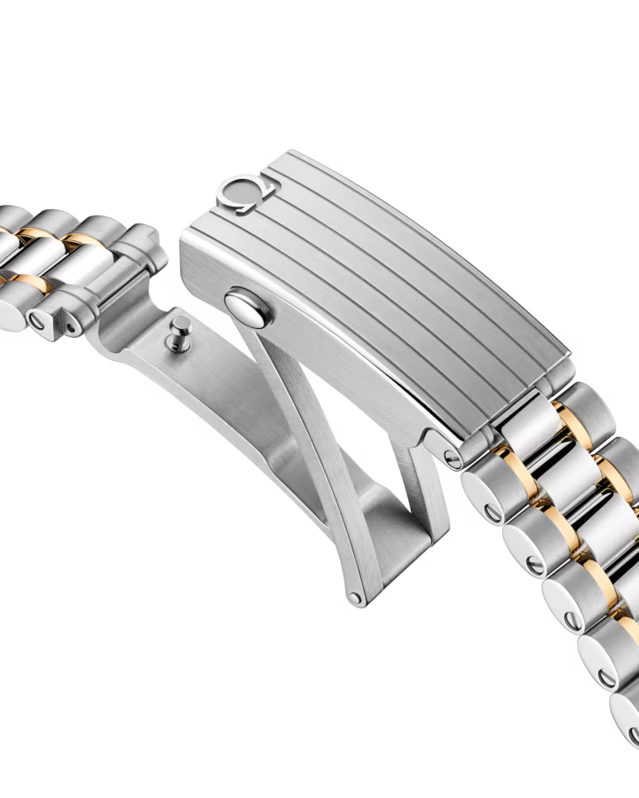 Speedmaster 38 38mm, Steel ‑ Moonshine™ Gold on Steel Watch