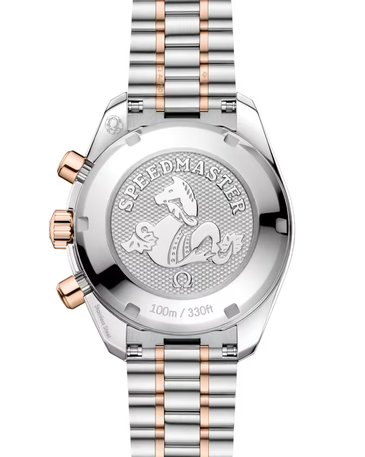 Speedmaster 38 38mm Steel ‑ Sedna™ Gold on Steel ‑ Sedna™ Gold