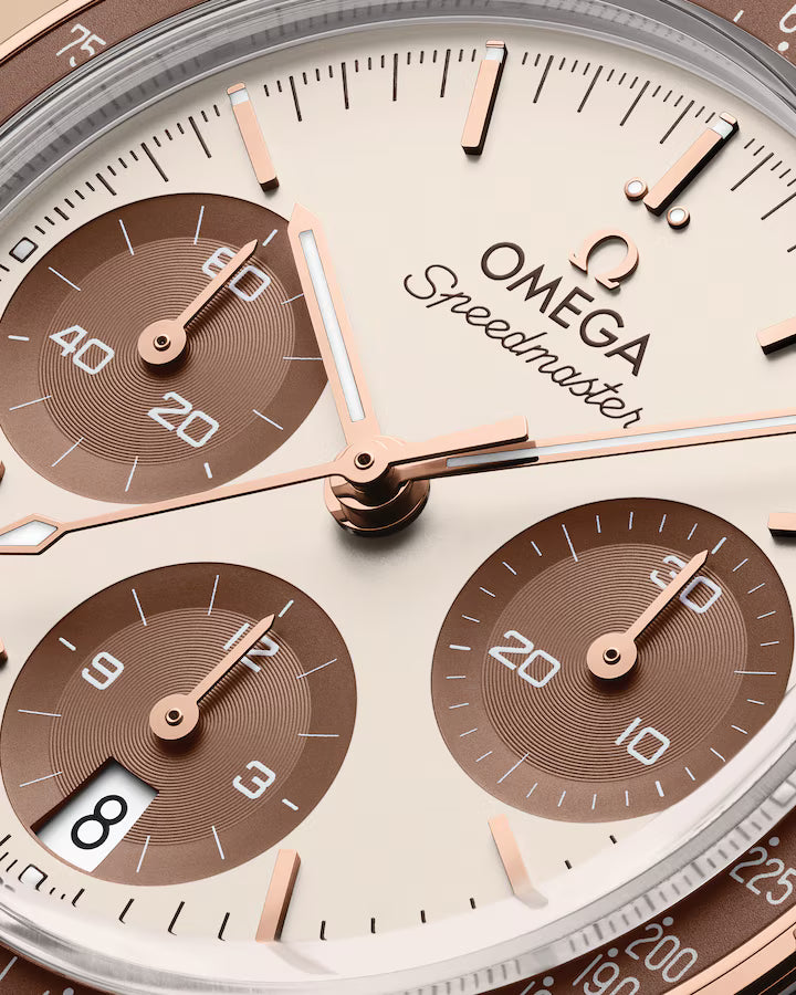 Speedmaster 38 38mm Steel ‑ Sedna™ Gold on Steel ‑ Sedna™ Gold