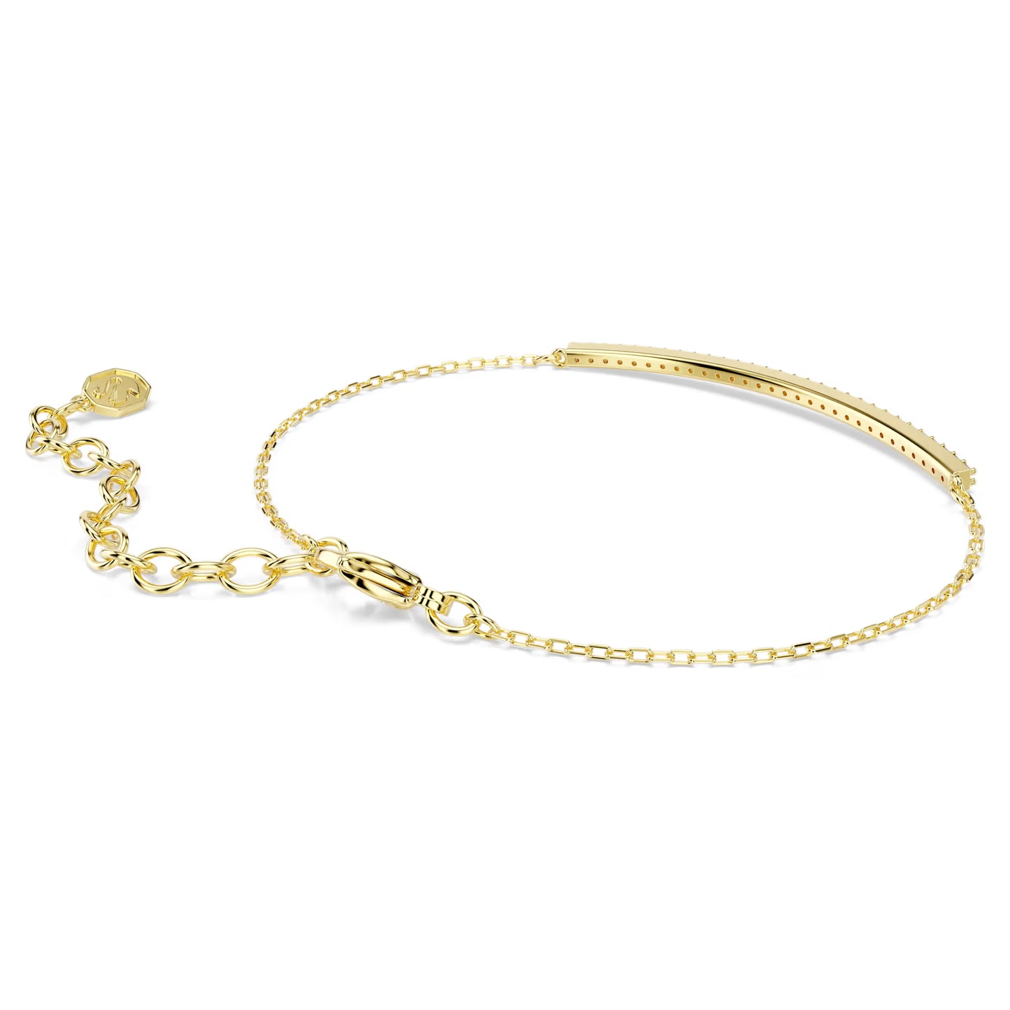 Only bracelet Round cut, Purple, 18K gold finish