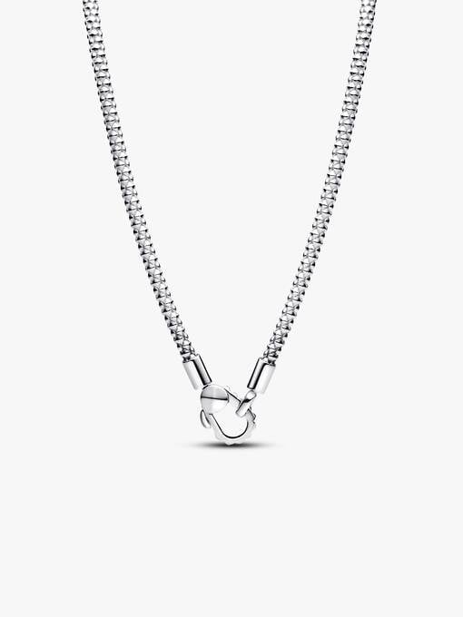 Pandora Studded Chain Necklace with Studded Clasp