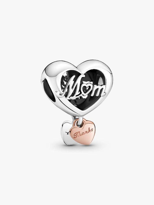 Pandora Thank You Mum Heart Charm 789372C00