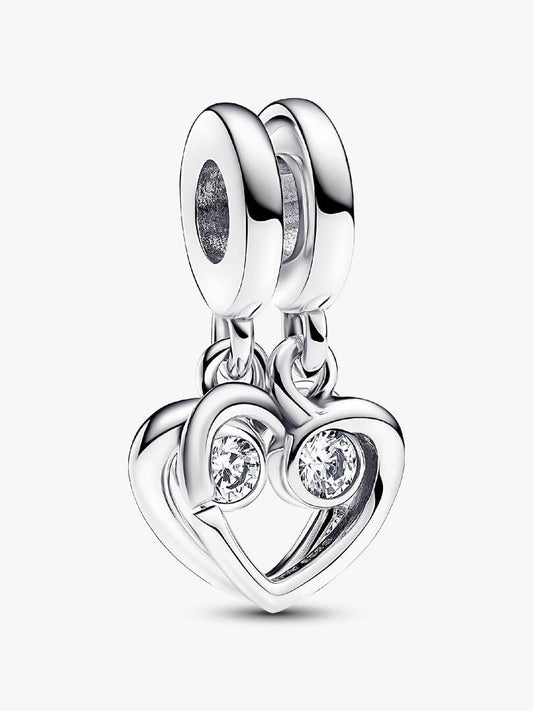 Pandora Forever & Always Splittable Dangle Charm 793232C01