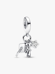 Pandora 2024 Graduation Triple Dangle Charm